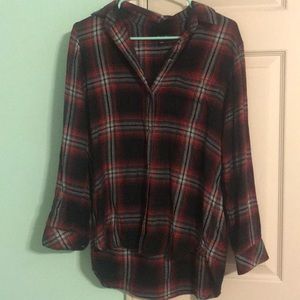 Madewell plaid flannel